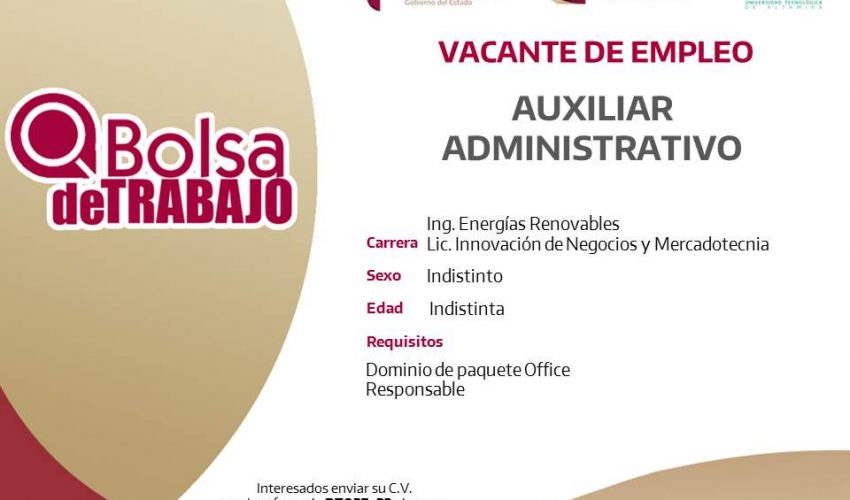 Vacante de Empleo