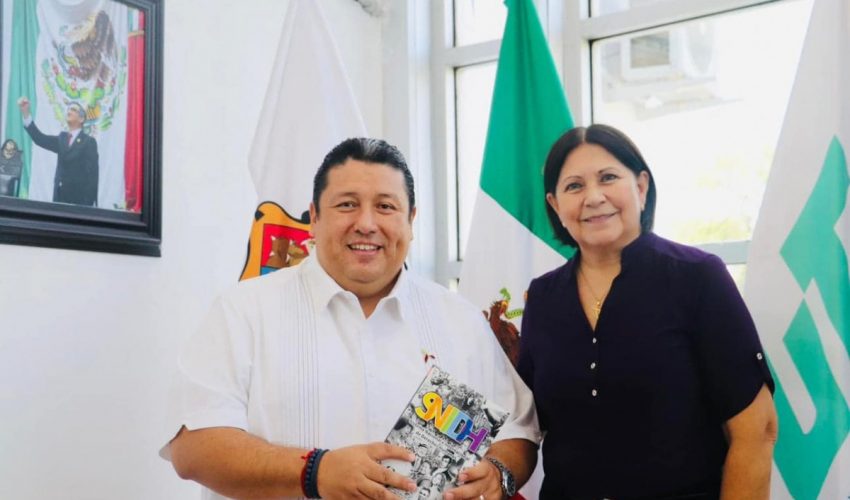 Visita de la Dra. María Taide Garza Guerra, autora del libro “Sistema Nacional e Internacional de Derechos Humanos”
