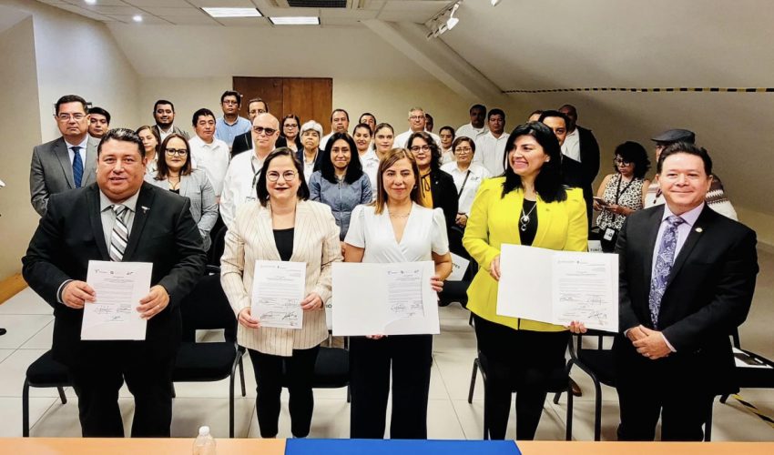 Firma de la Carta de Intención de colaboración con el Centro de Nanociencias y Micro y Nanotecnologías del IPN