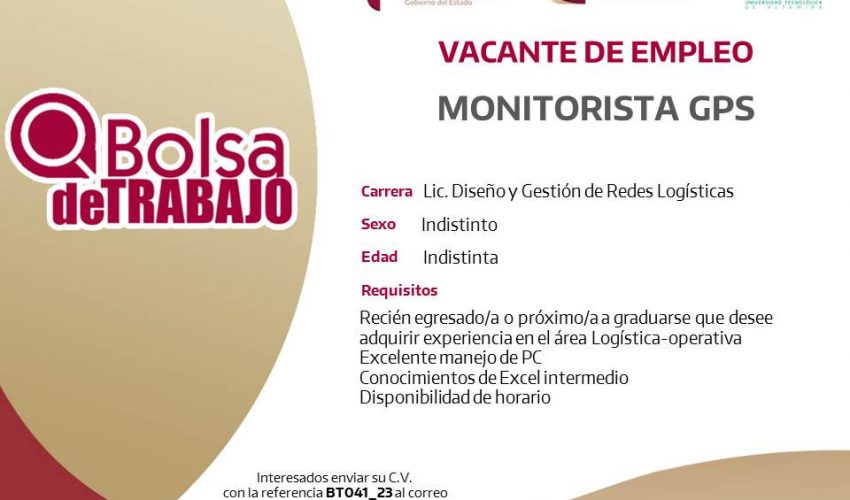Vacante de Empleo