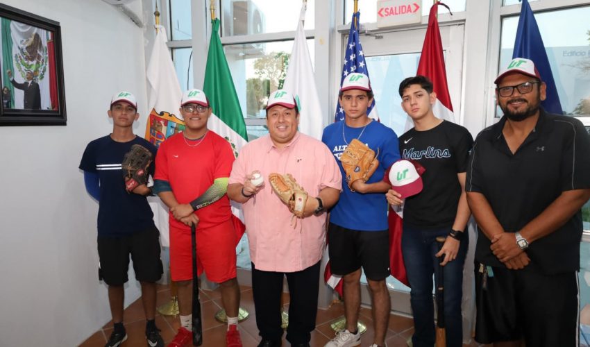 Con el apoyo de nuestro rector, el Mtro. Juan Dionisio Cruz Guerrero estamos integrando nuestra Selección de Béisbol