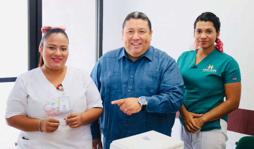 Dimos inicio a la SEMANA DE LA SALUD UT ALTAMIRA 2023 con una Campaña de Vacunación contra Influenza y Tétanos para toda nuestra comunidad