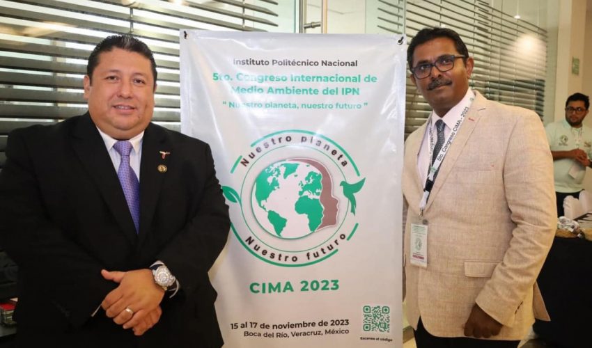 El Mtro. Juan Dionisio Cruz Guerrero inauguró en Boca del Río, Veracruz, el “5to Congreso Internacional de Medio Ambiente”