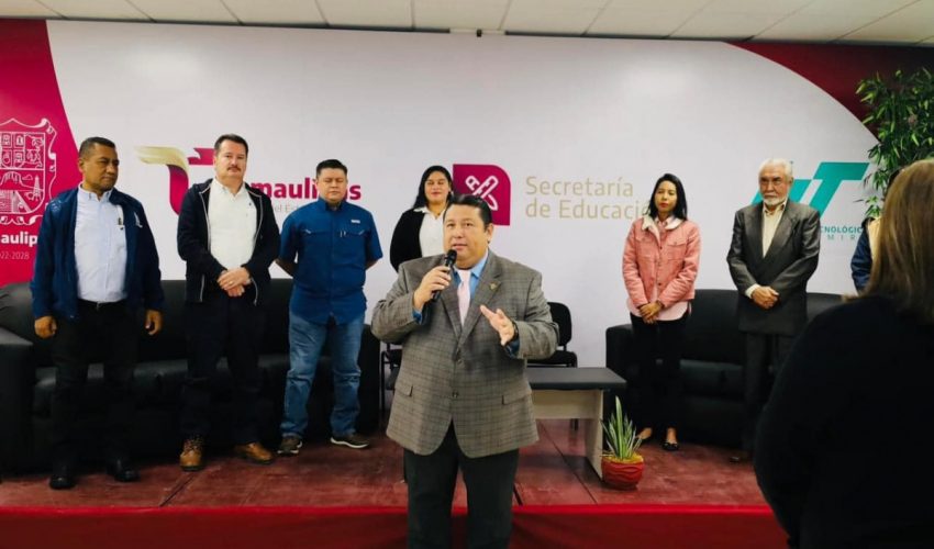 El Mtro. Juan Dionisio Cruz Guerrero inauguró el Congreso Multidisciplinario “Ciencia, Tecnología y Valores UT Altamira 2023, una Visión Sostenible”