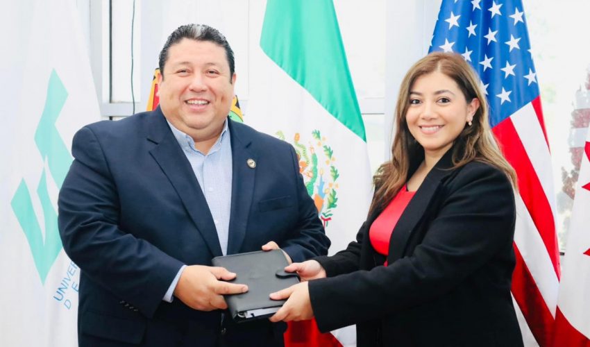El Mtro. Juan Dionisio Cruz Guerrero sostuvo una reunión de trabajo con Amparo Kushelevich, Administradora General de INDIA – MÉXICO Business Chamber A.C