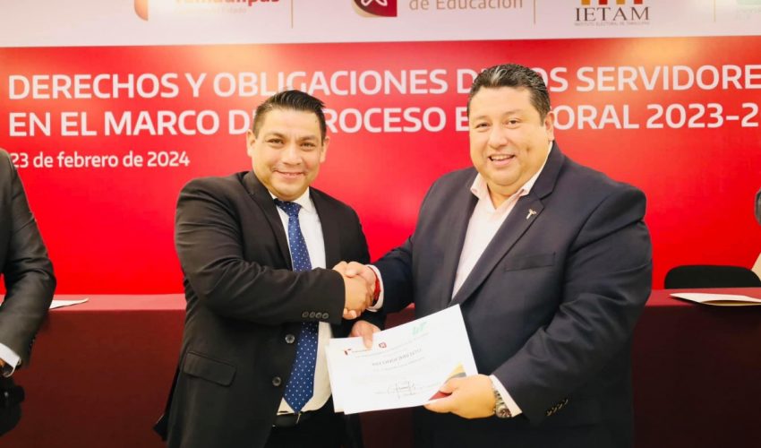 Se imparte el curso “Derechos y Obligaciones de los Servidores Públicos en el Marco del Proceso Electoral 2023-2024”