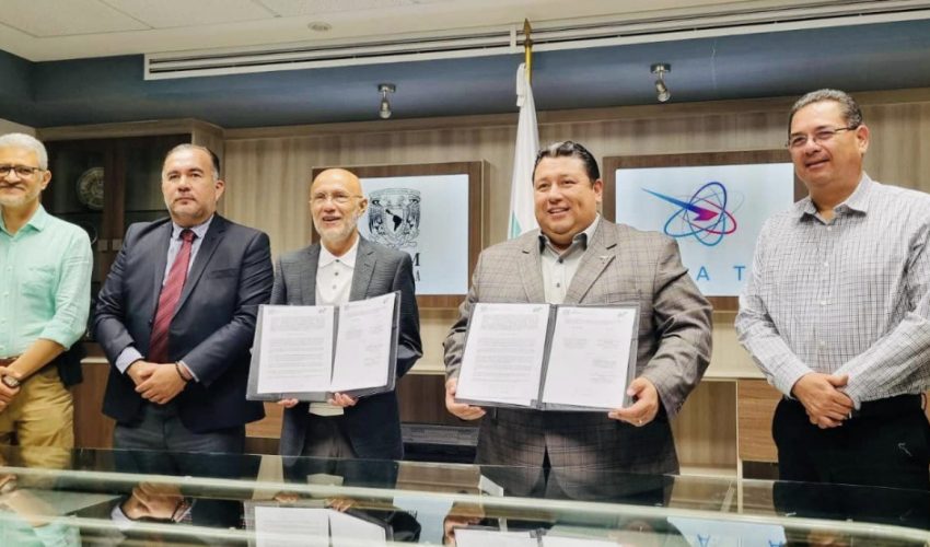 Firma de convenio con el Centro de Física Aplicada y Tecnología Avanzada de la UNAM CFATA UNAM