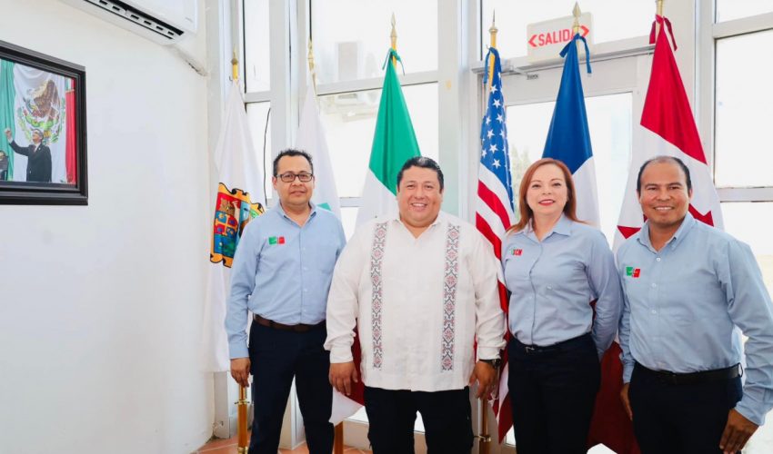 El Mtro. Juan Dionisio Cruz Guerrero sostuvo una reunión de trabajo con Directivos de la Empresa ATP Altamira Terminal Portuaria