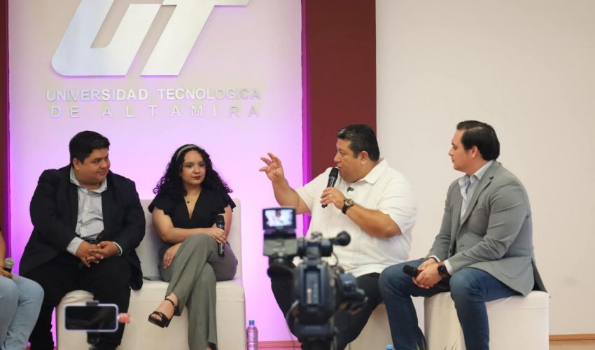 Promovemos el emprendedurismo entre el alumnado de nuestra Universidad Tecnológica de Altamira con la Conferencia denominada «Descubriendo Oportunidades»