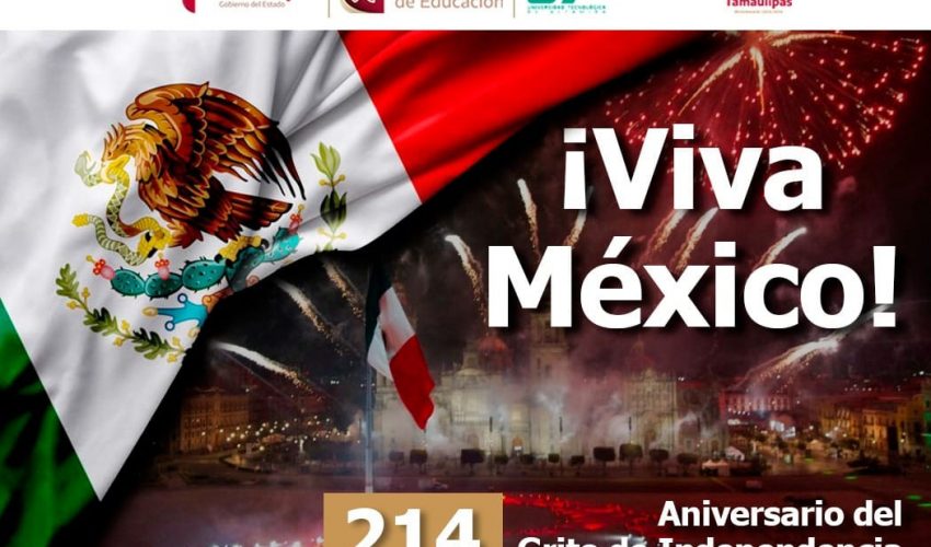 Conmemoramos el 214 Aniversario del Grito de Independencia de México