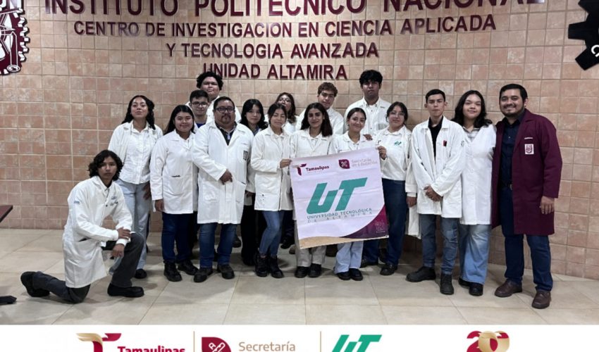 Alumnos de la carrera de Química Área Prevención de Corrosión visitaron las instalaciones del CICATA IPN Altamira, en donde hicieron medición de la resistividad aplicando el método Wenner