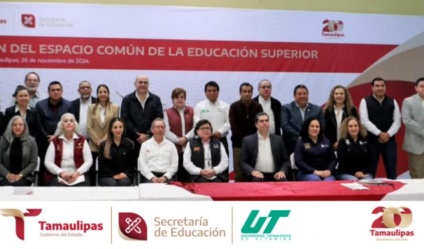 La rectora de la Universidad Tecnológica de Altamira la Dra. Mara Acosta González, participó en la reunión del Espacio Común de la Educación Superior ECOES, con sede en la UT de Matamoros