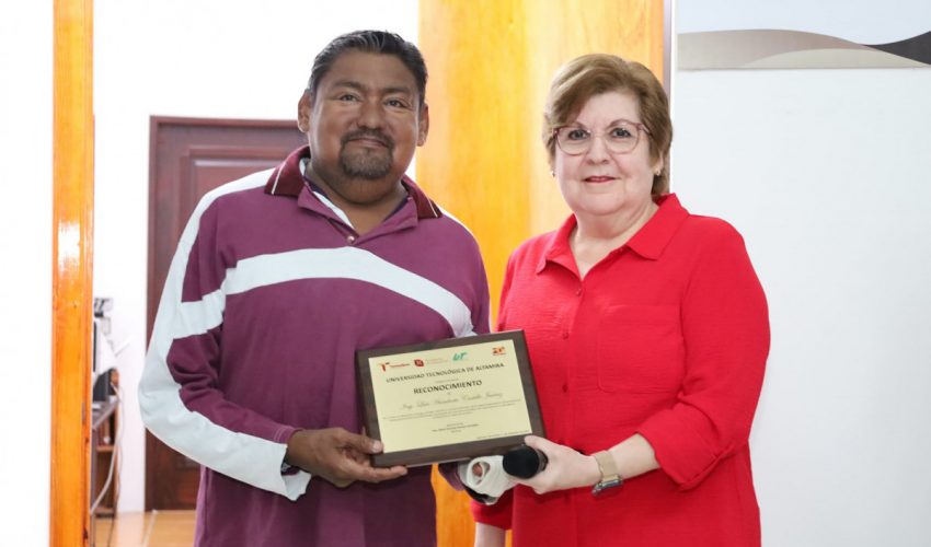 El pasado Lunes 02 de Diciembre, tocó despedir al Ing. Luis Humberto Castillo Juárez, quien se desempeñó como docente de la carrera de Mantenimiento Industrial