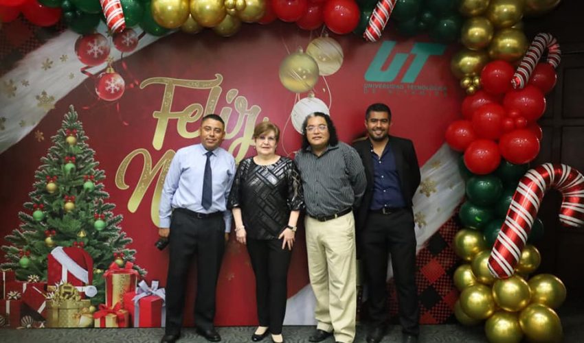 La familia de la Universidad Tecnológica de Altamira celebró su Posada Navideña con lo que se cierra un año muy importante para la institución