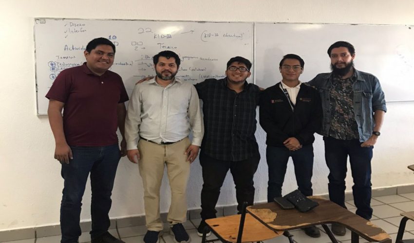 Muchas felicidades a los estudiantes: Víctor Eduardo Acosta Villalón, Luis Jerónimo Loera Moreno, Rubén Alexander Rodríguez Muñoz del programa educativo de Mecatrónica y a sus asesores: Mtro. José Antonio Rodríguez Ahumada y el Dr. Diego Arturo Soto Monterrubio, por su transcendental participación en el proyecto: KID-IA