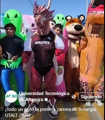 ¡Todo un éxito la Primera Carrera de Botargas UTALT 2025!