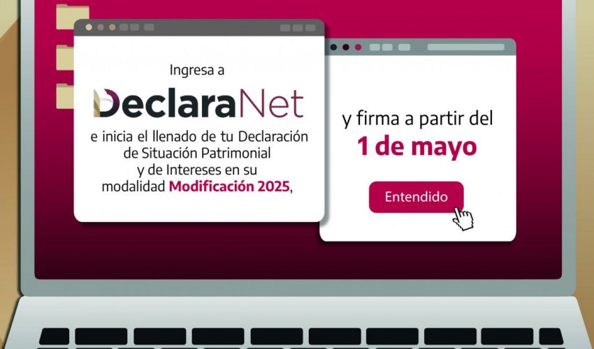 Declaración de situación patrimonial y de Intereses en su modalidad Modificación 2025
