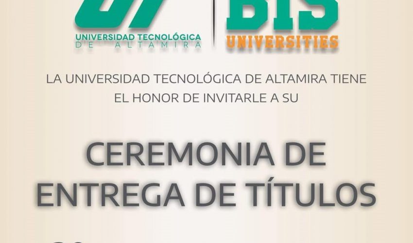 TERCERA CEREMONIA DE ENTREGA DE TÍTULOS