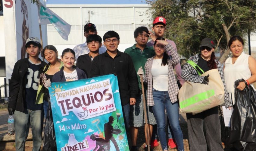 Gran éxito de la Jornada Nacional de Tequios por la Paz y contra las Adicciones con la participación de la UTALT