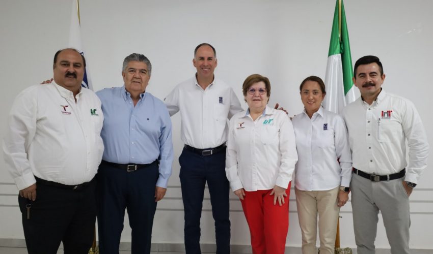 En la sala de capacitación de Grupo Garel se llevó a cabo una reunión estratégica con la Universidad Tecnológica de Altamira, con el objetivo de consolidar vínculos de colaboración