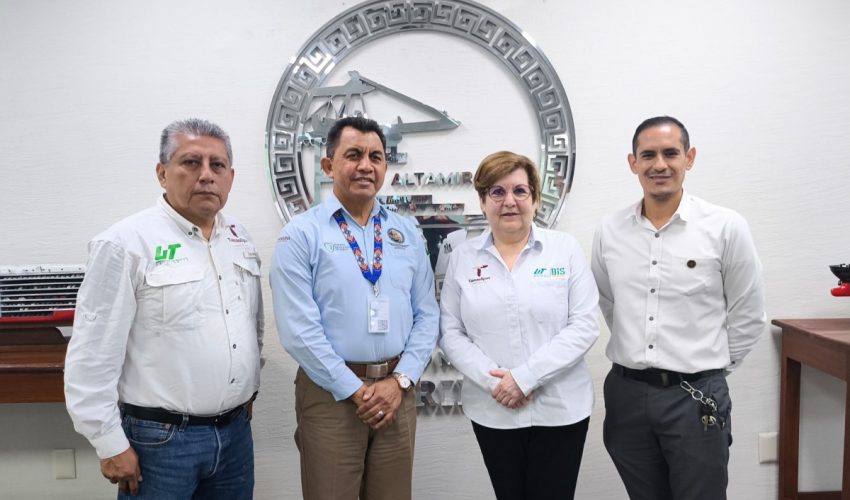 Fortalecen UTALT y ASIPONA Altamira vínculos de colaboración