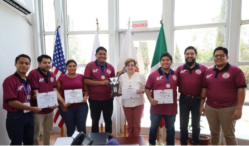 Recibimiento a los Dragones Campeones del concurso INFOMATRIX México 2025