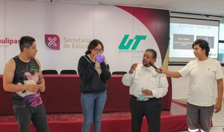UTALT promueve la conciencia sobre los riesgos del tabaco entre su comunidad estudiantil