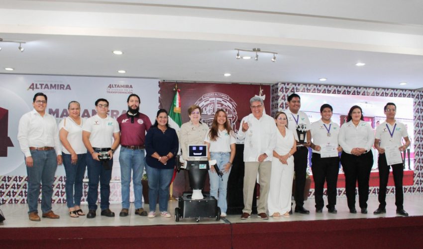 ¡UTALT brilla en la Mañanera! De Altamira al mundo de la innovación… y rumbo a Corea ¡Orgullo UTALT!