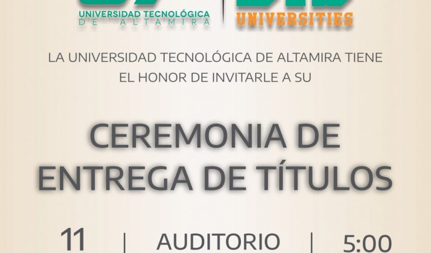 Cuarta Ceremonia de Entrega de Títulos