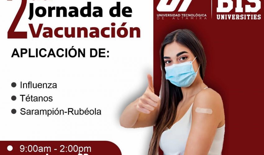 La jornada de vacunación programada para hoy miércoles de 16:00 a 19:30 h será reprogramada para este viernes