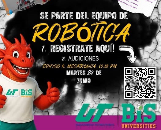 CONVOCATORIA: EQUIPO DE ROBÓTICA UTALT TEMPORADA 2025-2026