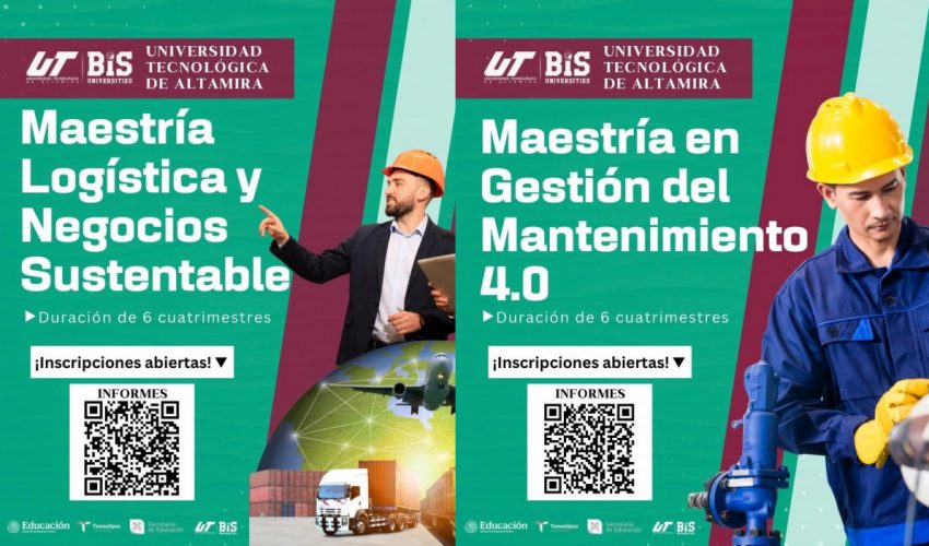 ¡Haz crecer tu perfil profesional con una maestría UTALT!