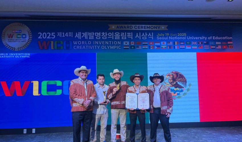Con enorme alegría compartimos que el equipo KID-IA de la Universidad Tecnológica de Altamira obtuvo Medalla de Oro y Grand Prize  en la World Invention Creativity Olympic (WICO) 2025, celebrada en Seúl, Corea del Sur