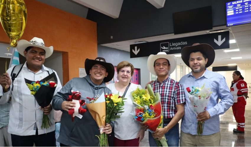 Reciben en Tampico al equipo ganador de Medalla de Oro y Grand Prize en WICO 2025