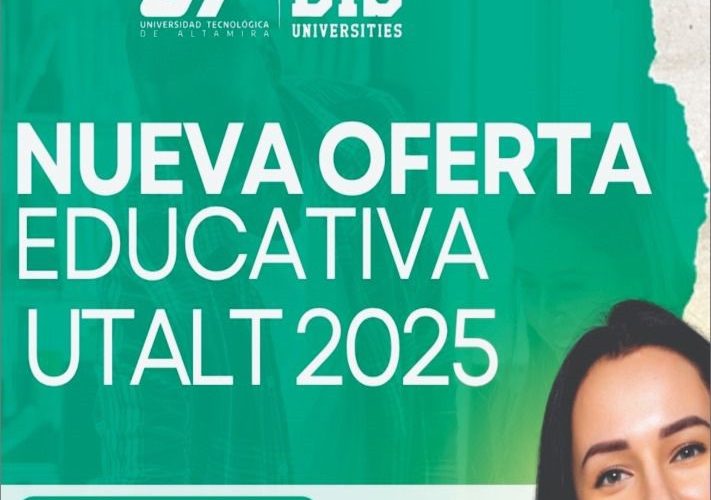 Debido a la gran demanda, la Universidad Tecnológica de Altamira abre su último periodo de inscripciones, el cual cierra este 04 de septiembre