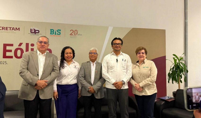 La Universidad Tecnológica de Altamira estuvo presente en el Foro Generación Eólica 2025, llevado a cabo en el Auditorio CRETAM de Ciudad Victoria, Tamaulipas
