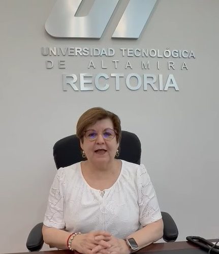 La Universidad Tecnológica de Altamira comparte con orgullo el mensaje de felicitación de la Dra. Mara Grassiel Acosta González, Rectora de nuestra institución, dirigido al equipo KID-IA, ganadores de Medalla de Oro y Grand Prize en la WICO 2025