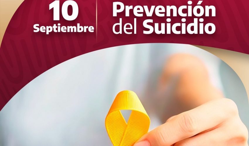 La vida siempre vale la pena. Hablemos, escuchemos y apoyemos.