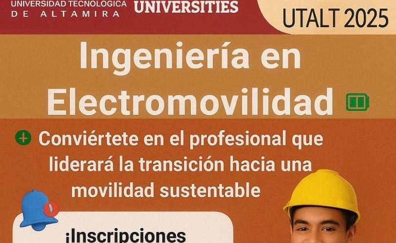 UTALT abre sus puertas a la Ingeniería en Electromovilidad