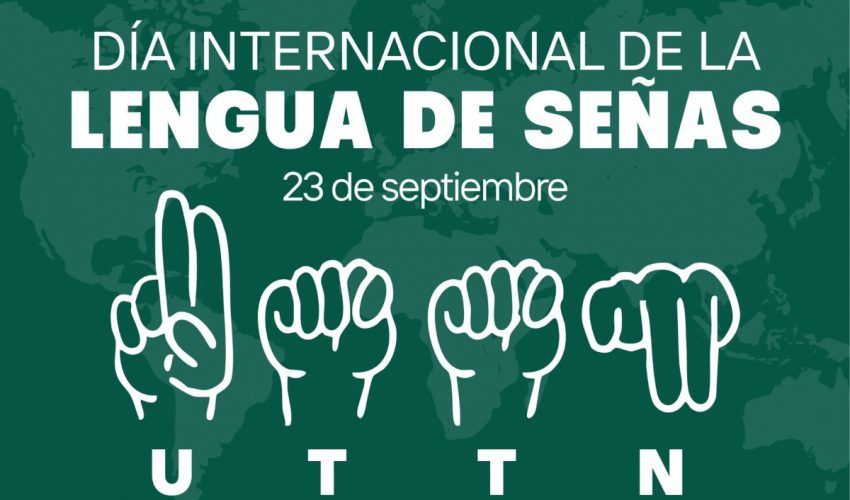 23 de septiembre | Día Internacional de la Lengua de Señas
