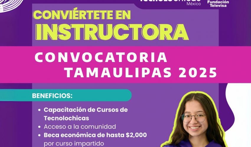 ¿Tienes entre 18 y 26 años y estudias una carrera STEM? ¡Este es el momento para unirte a la comunidad de Instructoras Tecnolochicas!