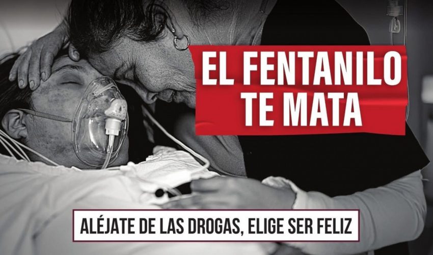 El fentanilo te mata, En la UTALT decimos no a las drogas y sí a la vida.