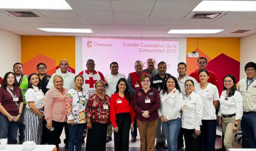 La Rectora de la UTALT, Dra. Mara Grassiel Acosta González, asistió a la reunión ordinaria del Comité Consultivo de la Comunidad Chemours realizada en la planta Altamira