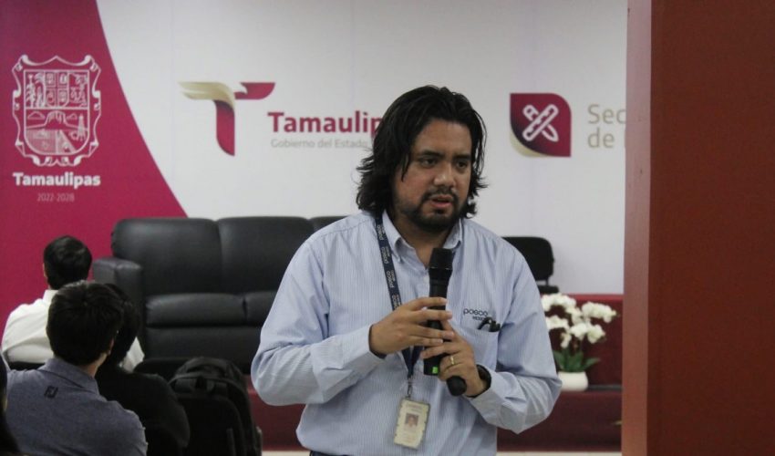El Ing. José de Jesús Anaya Pedraza, especialista del área de Seguridad de POSCO México, impartió la conferencia “La nueva singularidad: personas, tecnología y el futuro del trabajo”