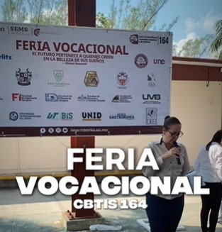 ¡La UTALT presente en la Feria Vocacional del CBTis 164!