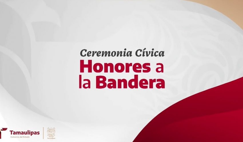 Ceremonia Cívica de Honores a la Bandera