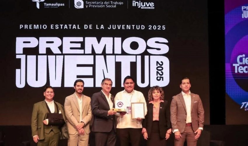 Orgullo UTALT: Estudiante de Mecatrónica recibe el Premio Estatal de la Juventud Tamaulipas 2025
