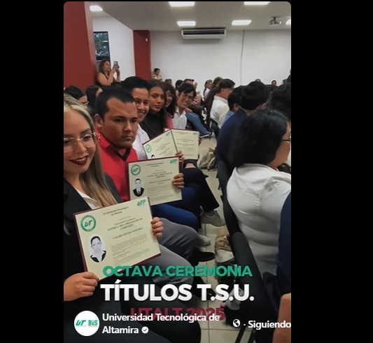 ¡Momentos que marcan el futuro! Así se vivió la Octava Ceremonia de Entrega de Títulos 2025 en la UTALT