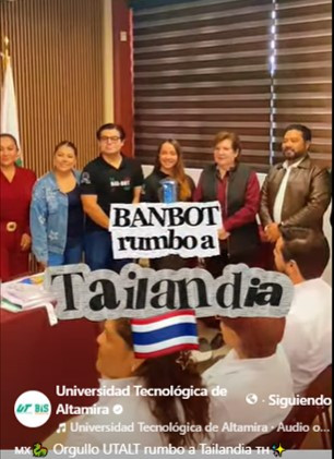 Orgullo UTALT rumbo a Tailandia