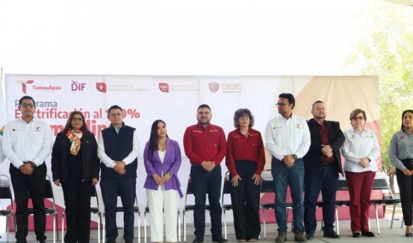 UTALT presente en el inicio del Programa Electrificación al 100 %